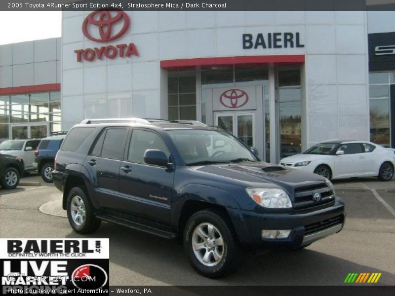 Stratosphere Mica / Dark Charcoal 2005 Toyota 4Runner Sport Edition 4x4