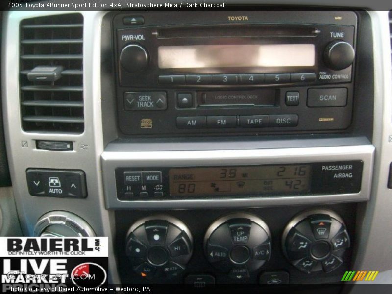 Stratosphere Mica / Dark Charcoal 2005 Toyota 4Runner Sport Edition 4x4