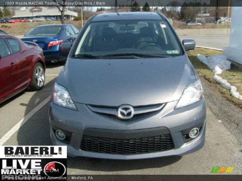Galaxy Gray Mica / Black 2009 Mazda MAZDA5 Touring