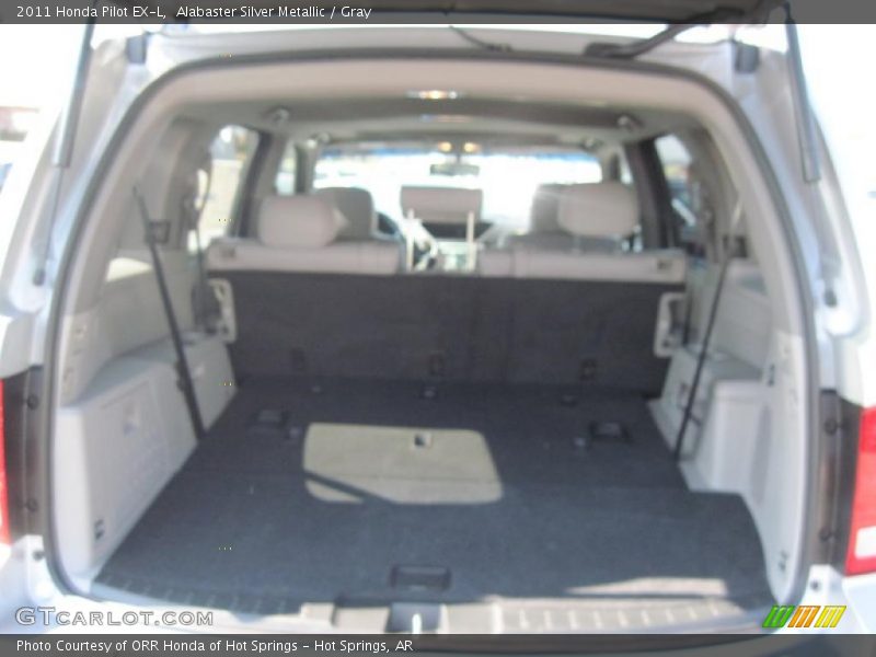 Alabaster Silver Metallic / Gray 2011 Honda Pilot EX-L