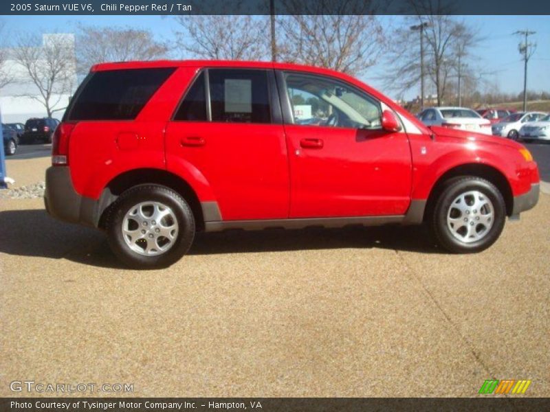 Chili Pepper Red / Tan 2005 Saturn VUE V6