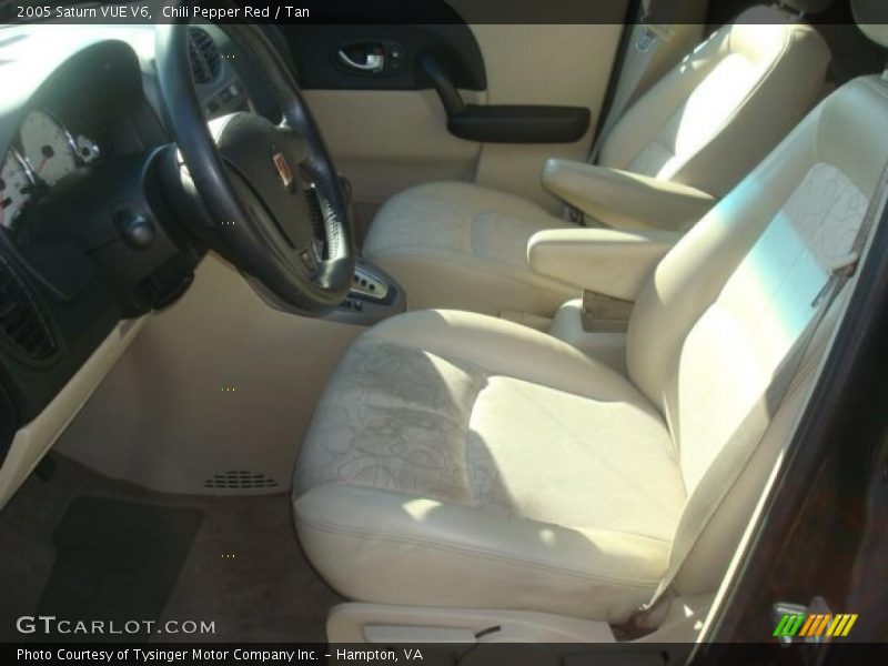 Chili Pepper Red / Tan 2005 Saturn VUE V6