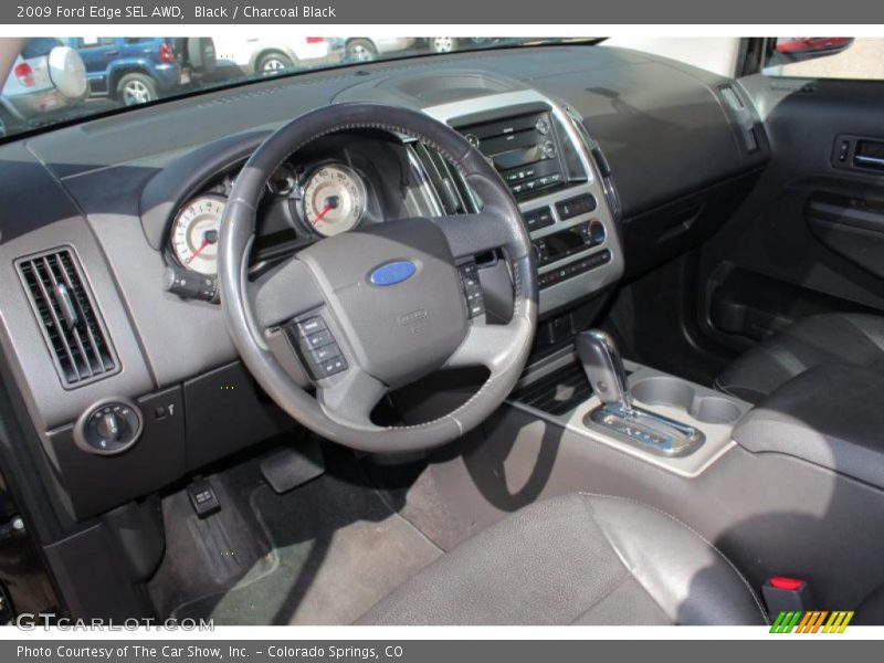 Black / Charcoal Black 2009 Ford Edge SEL AWD