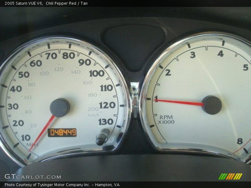 Chili Pepper Red / Tan 2005 Saturn VUE V6