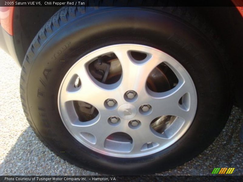 Chili Pepper Red / Tan 2005 Saturn VUE V6