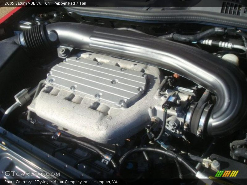 Chili Pepper Red / Tan 2005 Saturn VUE V6