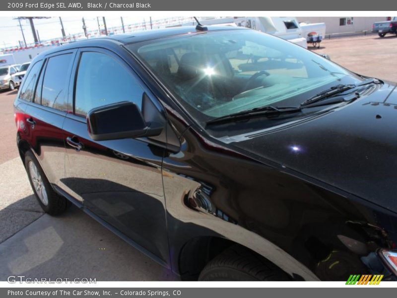 Black / Charcoal Black 2009 Ford Edge SEL AWD