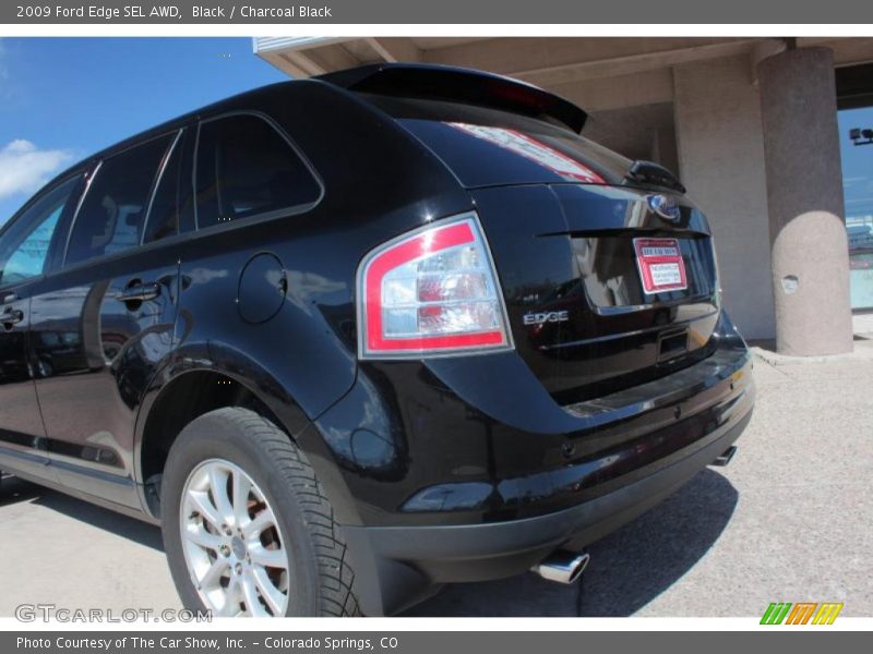 Black / Charcoal Black 2009 Ford Edge SEL AWD