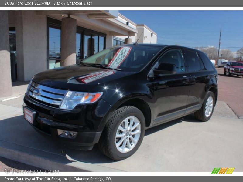 Black / Charcoal Black 2009 Ford Edge SEL AWD