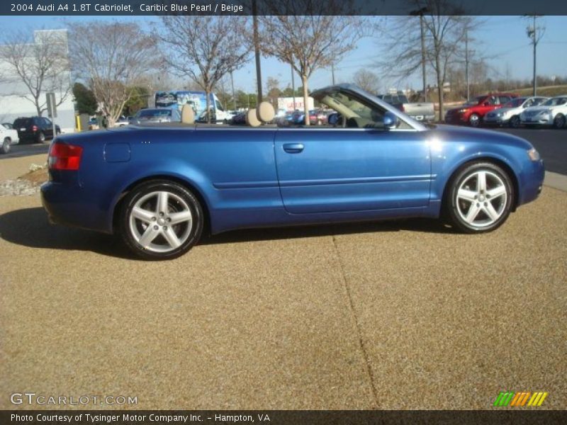  2004 A4 1.8T Cabriolet Caribic Blue Pearl