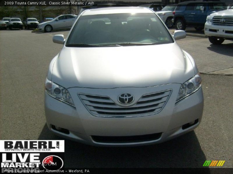 Classic Silver Metallic / Ash 2009 Toyota Camry XLE