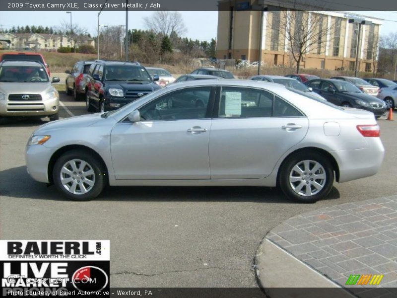 Classic Silver Metallic / Ash 2009 Toyota Camry XLE