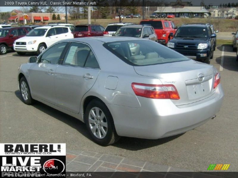 Classic Silver Metallic / Ash 2009 Toyota Camry XLE