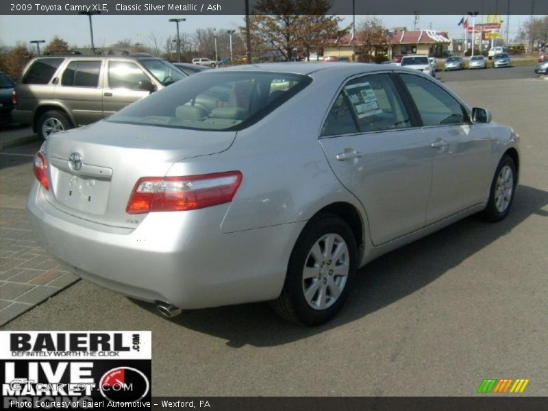 Classic Silver Metallic / Ash 2009 Toyota Camry XLE