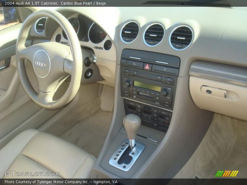Dashboard of 2004 A4 1.8T Cabriolet