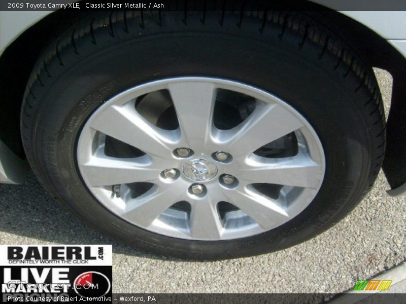 Classic Silver Metallic / Ash 2009 Toyota Camry XLE