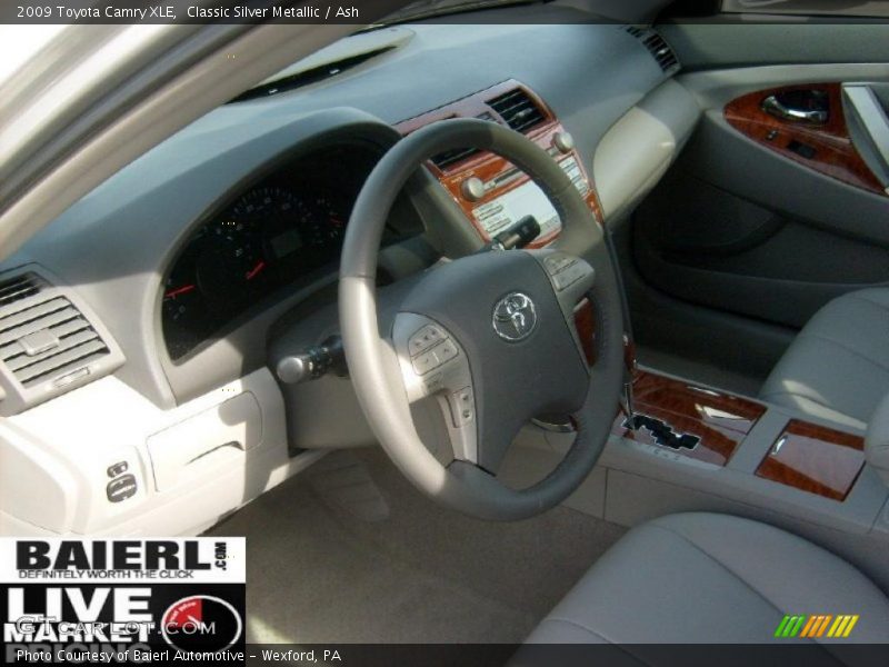 Classic Silver Metallic / Ash 2009 Toyota Camry XLE