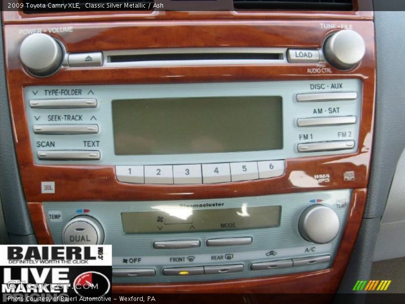 Classic Silver Metallic / Ash 2009 Toyota Camry XLE