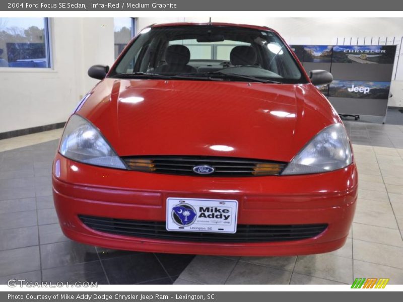 Infra-Red / Medium Graphite 2004 Ford Focus SE Sedan