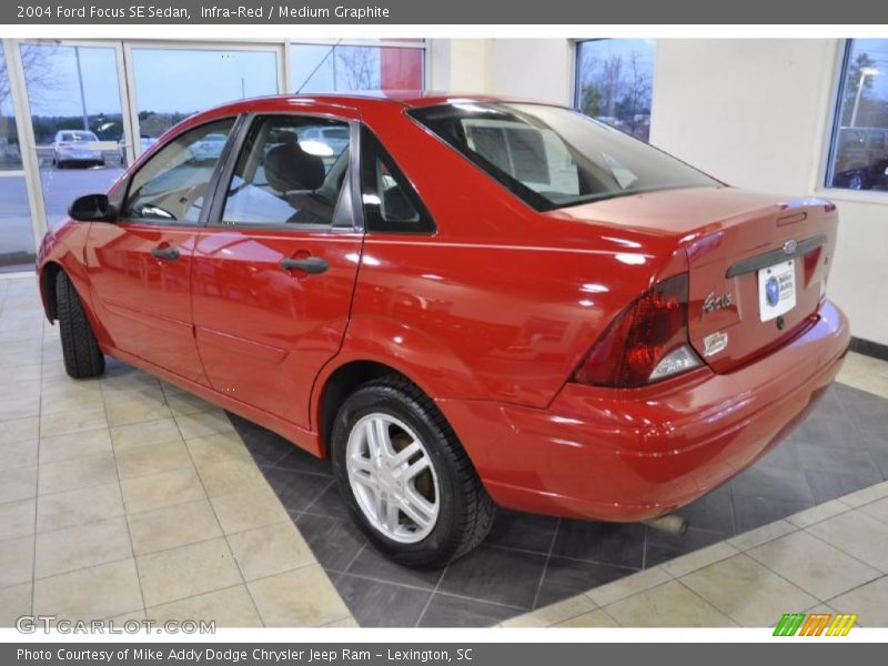 Infra-Red / Medium Graphite 2004 Ford Focus SE Sedan