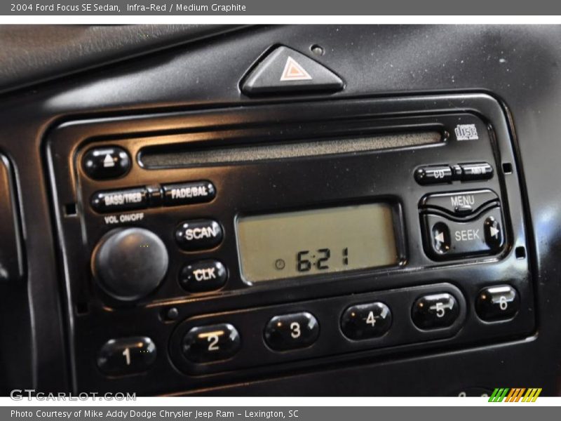 Controls of 2004 Focus SE Sedan