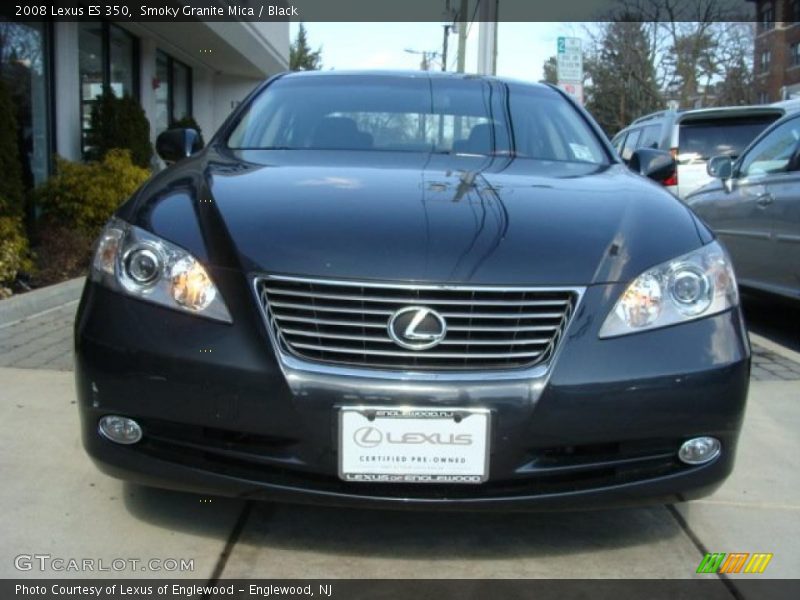 Smoky Granite Mica / Black 2008 Lexus ES 350