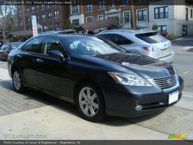 Smoky Granite Mica / Black 2008 Lexus ES 350