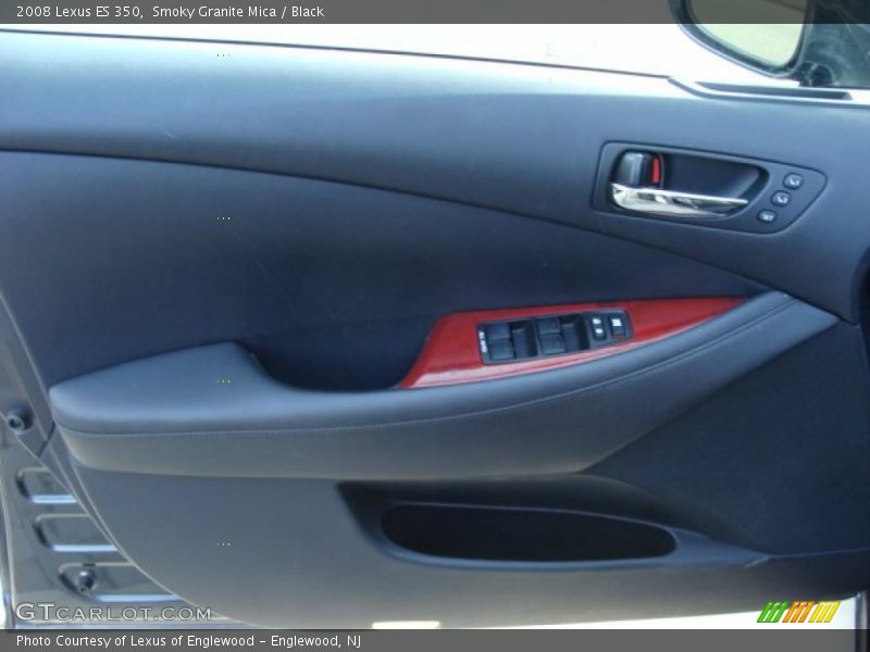 Smoky Granite Mica / Black 2008 Lexus ES 350