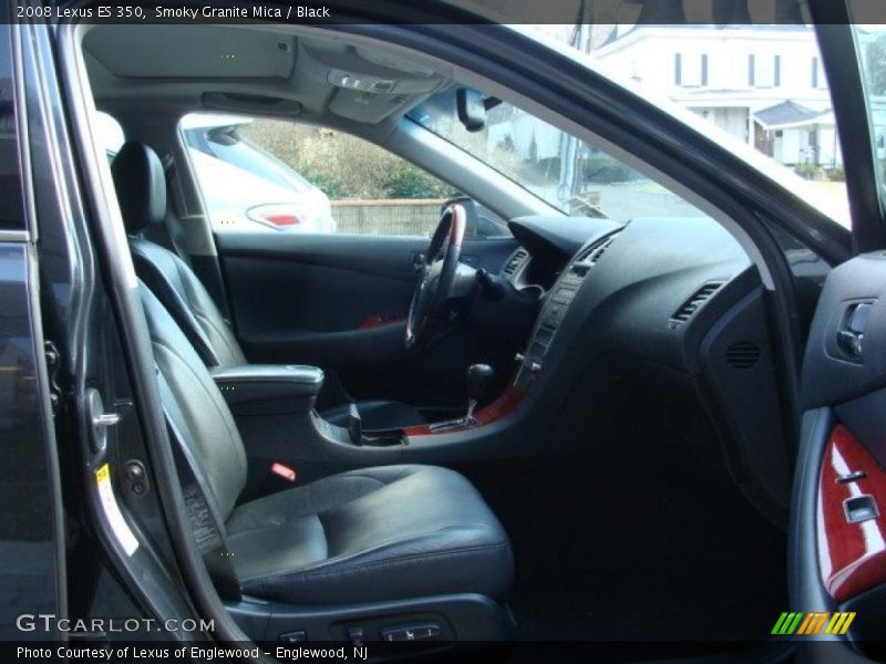 Smoky Granite Mica / Black 2008 Lexus ES 350