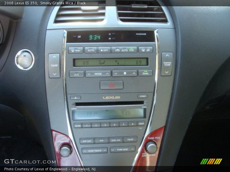 Smoky Granite Mica / Black 2008 Lexus ES 350
