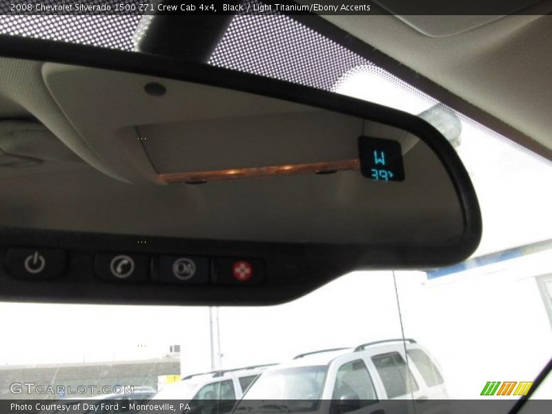 Black / Light Titanium/Ebony Accents 2008 Chevrolet Silverado 1500 Z71 Crew Cab 4x4