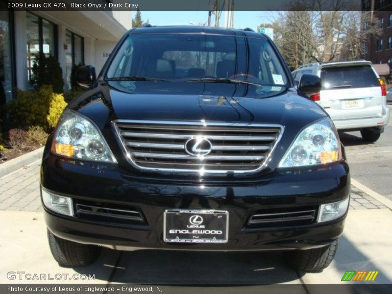 Black Onyx / Dark Gray 2009 Lexus GX 470