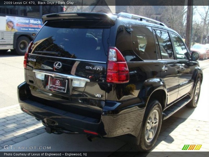 Black Onyx / Dark Gray 2009 Lexus GX 470