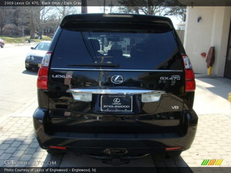 Black Onyx / Dark Gray 2009 Lexus GX 470