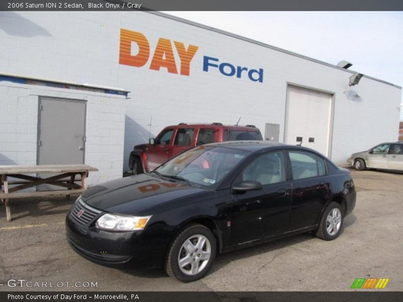 Black Onyx / Gray 2006 Saturn ION 2 Sedan