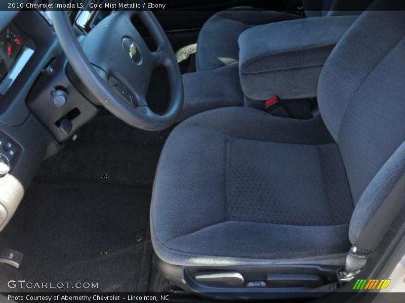 Gold Mist Metallic / Ebony 2010 Chevrolet Impala LS