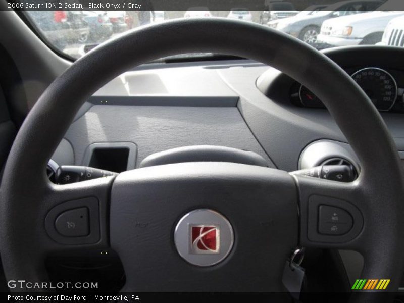 Black Onyx / Gray 2006 Saturn ION 2 Sedan