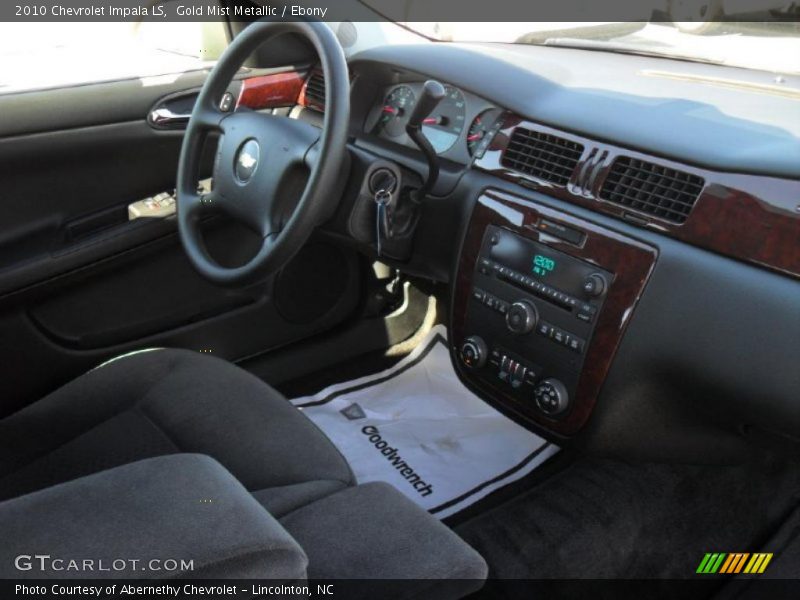 Gold Mist Metallic / Ebony 2010 Chevrolet Impala LS