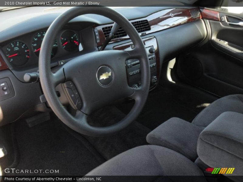 Gold Mist Metallic / Ebony 2010 Chevrolet Impala LS