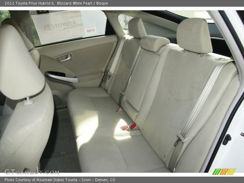 Blizzard White Pearl / Bisque 2011 Toyota Prius Hybrid II