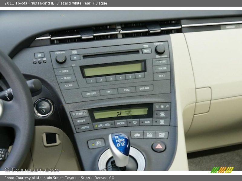 Blizzard White Pearl / Bisque 2011 Toyota Prius Hybrid II