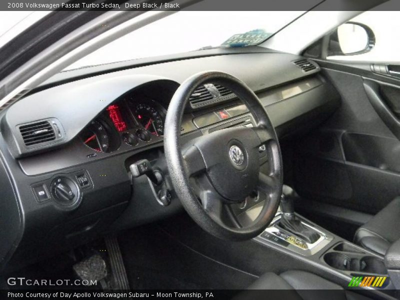 Deep Black / Black 2008 Volkswagen Passat Turbo Sedan
