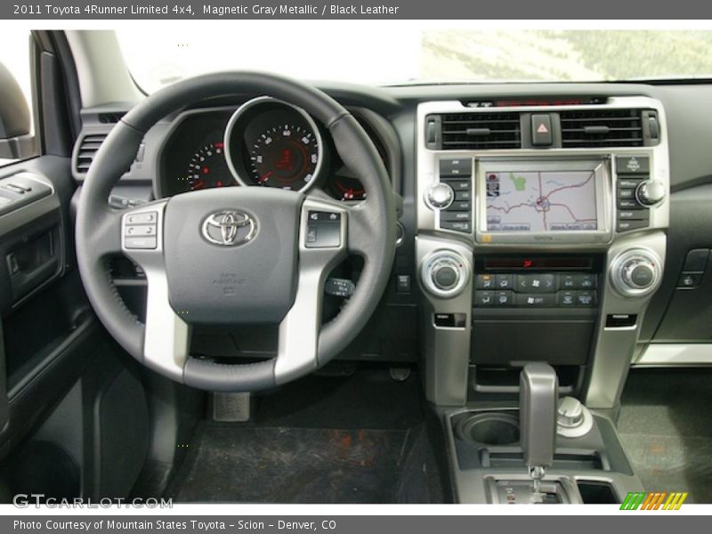 Magnetic Gray Metallic / Black Leather 2011 Toyota 4Runner Limited 4x4