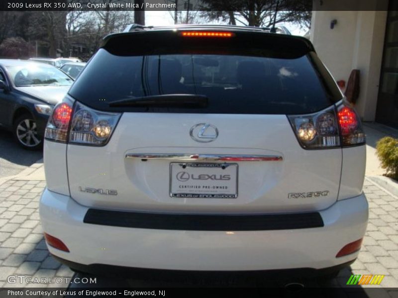 Crystal White Mica / Parchment 2009 Lexus RX 350 AWD