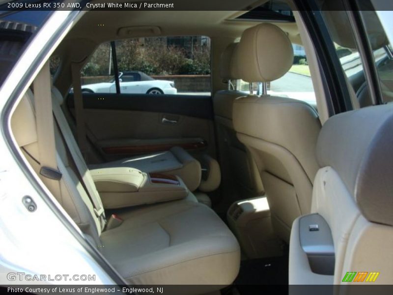 Crystal White Mica / Parchment 2009 Lexus RX 350 AWD