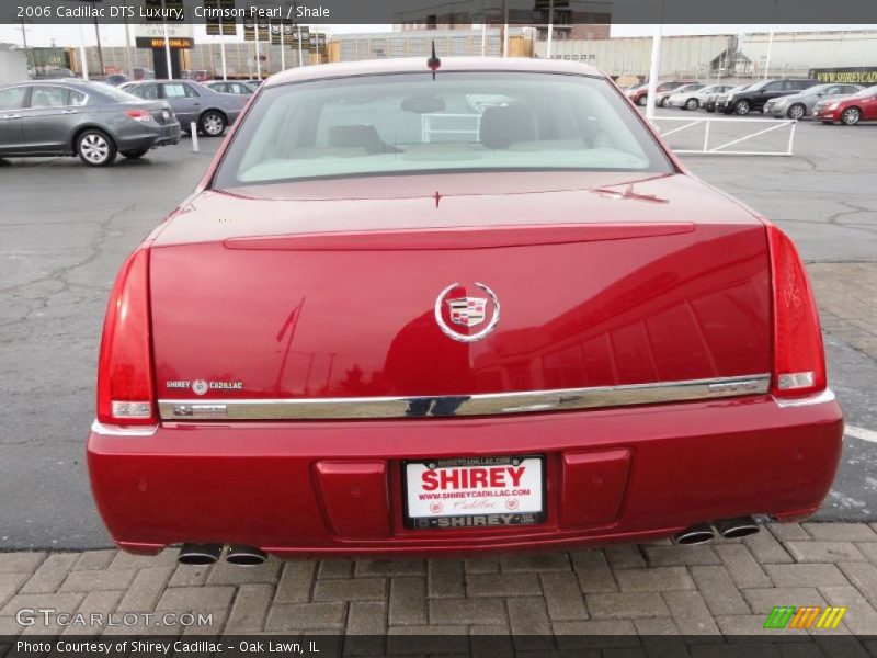 Crimson Pearl / Shale 2006 Cadillac DTS Luxury