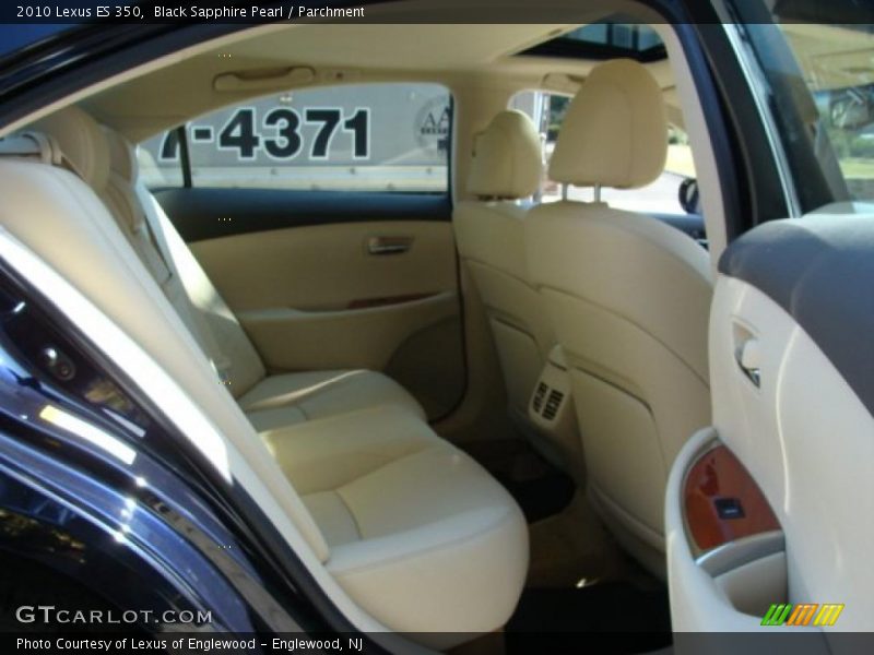 Black Sapphire Pearl / Parchment 2010 Lexus ES 350