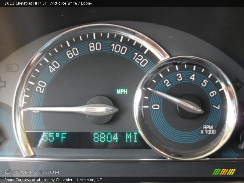 Arctic Ice White / Ebony 2011 Chevrolet HHR LT
