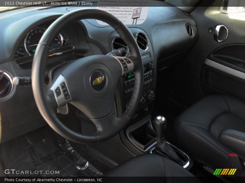 Arctic Ice White / Ebony 2011 Chevrolet HHR LT