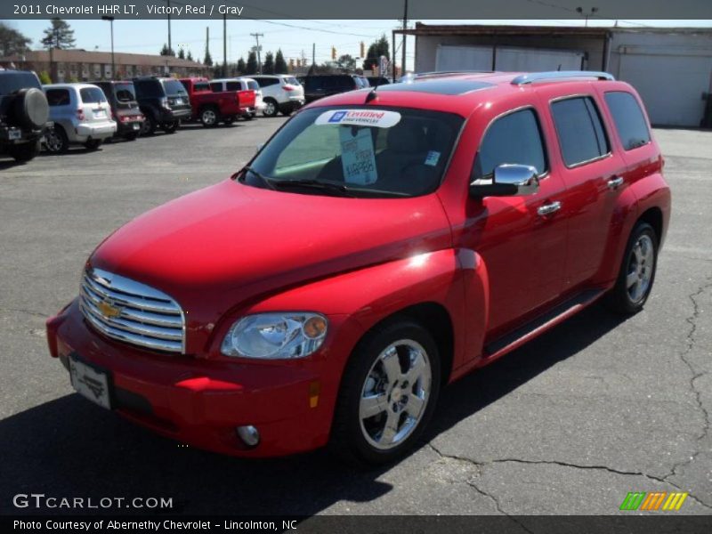 Victory Red / Gray 2011 Chevrolet HHR LT